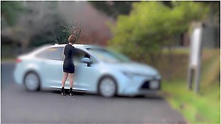 I Found A Man Masturbating Outdoors. I Talked To Him And He Ended Up With A Massive Face Shot