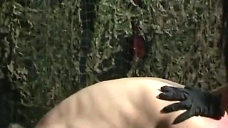 MILF fucks old man with strapon