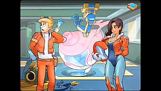 Space rescue with Spicyspy1 in a wild animated adventure
