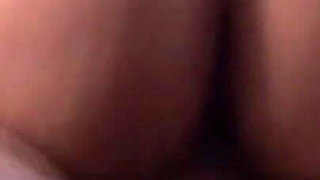 Ebony MILF Takes Thick White Cock Deep