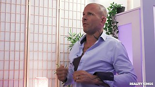 Work Me Harder - Sneaky Masseuse Milks Businessman 1 - Scott Nails