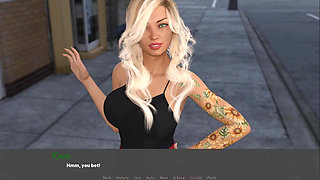 Angel of innocence: topless massage by the pool ep 11