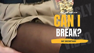 Can I Do a Break? Secretary Need Big Dick for Her Pussy