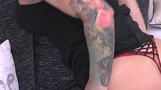 Beautiful Blonde MILF Tonya Shows Her Hot Body & Fingers Her Shaved Pussy