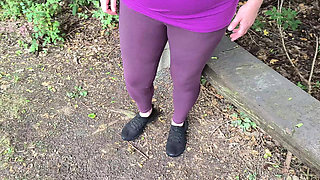 Hard Titslapping Near the Pond