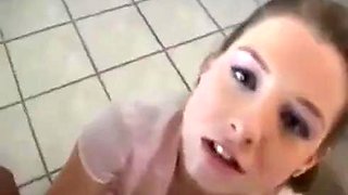 Bathroom BJ ft. Sunny: Blowjob, Babe  Bongacams Porn
