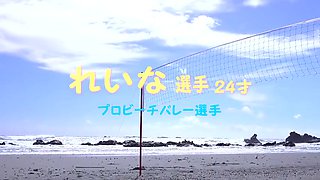 Short Guy's Beachside Pickup of Tall Volleyball Girls in Magic Mirror Car x7xAA042DC4FD3B365FC6