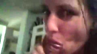 Rough Throat Fuck with Massive Cum in Mouth