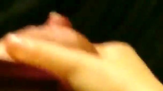 Crystal milks her breasts # 1