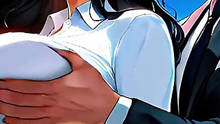 New Employee Gets Creampied by Her Boss on the Desk