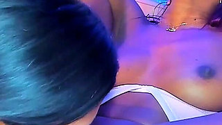 Extreme Lesbian Penetration - Giant Dildo Destroying Wet Pussy