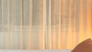 A Very Hot High School Girl with a Perfect Body Is Riding a Dildo.