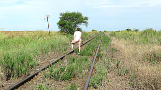 Patricia on the tracks