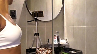 I Fuck My Sister-in-law When My Girlfriend Leaves the House - She Enters the Shower Dripping Semen