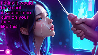 Facial Slut Sissy Training by FemBunnyKatie