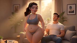 "From Chubby & Ignored to Curvy Cock Tease - Her Slutty Transformation" Ep3