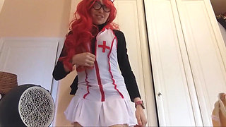 Covid 19 the Beautiful Nurse Is Very Scrupulous About Yours and Her Rectal Temperature