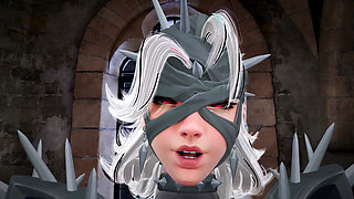 sue storm in a malice outfit fucks a stranger s cock and receives a massive facial - aitape