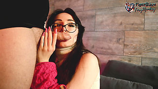 Cum on Teacher's Glasses - My Forbidden Fantasy Came True