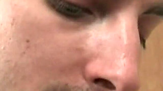 Naughty Blonde Nurse Sucks Hard Cock and Fingers Her Wet Pussy