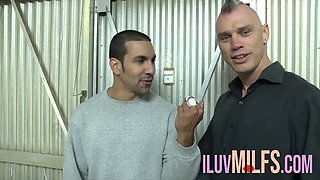 Tattooed Monique Alexander and Lexi Summers Suck Daniel Hunters Big Cock Then Fuck Hard
