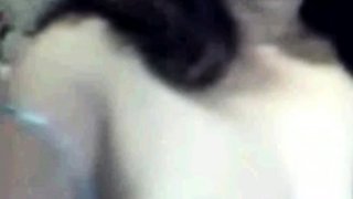 Big-Breasted Filipina Corazon Dula on Webcam