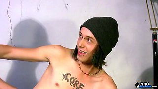 Goth Hunks Jeremy Nagy and Janko Sula Suck Cock