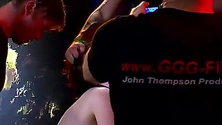 Ggg John Thgompson- Live Casting Gangbang Babe Shows off Horny Pussy Ass and Cumshot