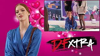 CUCKOLD SESSIONS - Cassie Del Isla Cucks Hubby with 2 Big Studs DP