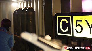 Seductive ebony MILF amazing sex movie