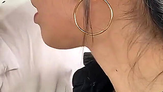 Horny Lesbian Between a Police Officer and a Sensual College Girl