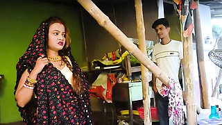 Desi Bhabhi Face Fuck and Doggy Style 3Some with Devar - Hindi Sex