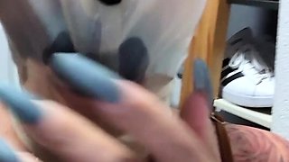 Great Big Boobs On Masturbating Redhead
