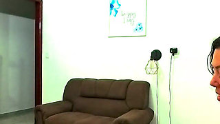 Cuckold Watches the Debt Collector Fuck His Wife. Cuckold POV.