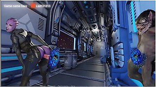 She Gave Her Ass To Monsters To Get Pregnant. 3d Hentai Game Animation With Car Toon And Mind Control