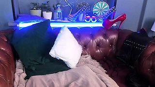 Close up masturbation with big cumshot