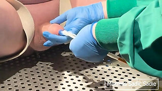 A Simple Catheter Demonstration, Widen His Urethra